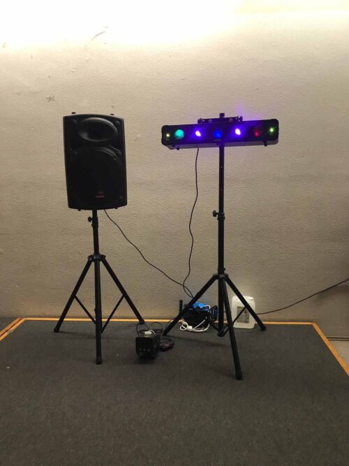 Eventbeleuchtung mieten - DMX-steuerbare Laser Bar