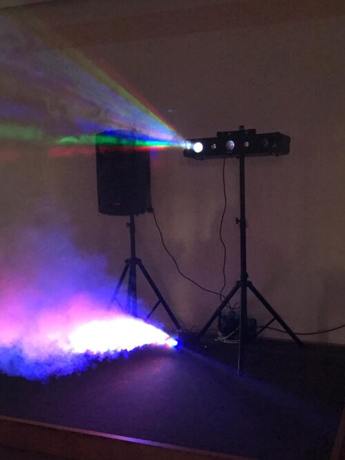 LED Laser Bar mieten - 192 LEDs mit Laser- und UV-Effekten