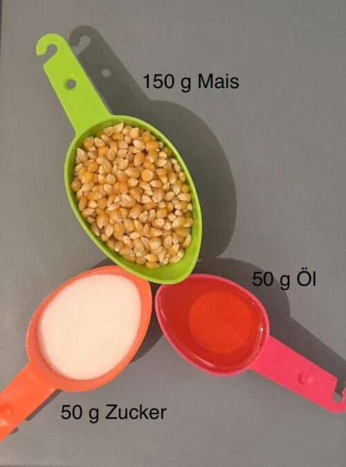 Popcornmaschine mit Fernbedienung und Farbwechsel