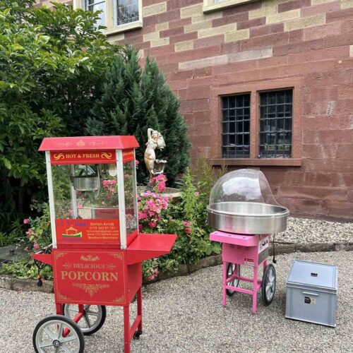 Professionelle Zuckerwattemaschine 1.200W inkl. Zubehör