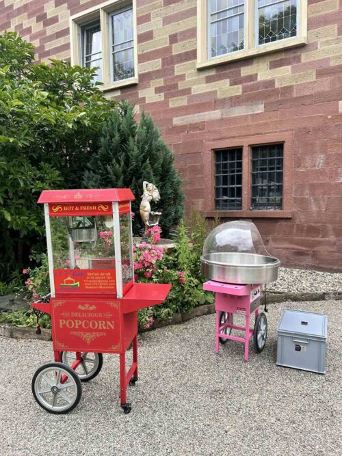 Professionelle Zuckerwattemaschine 1.200W inkl. Zubehör