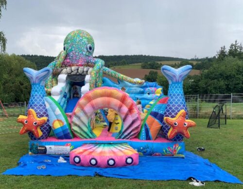 Hüpfburg ideal für schwimmbad